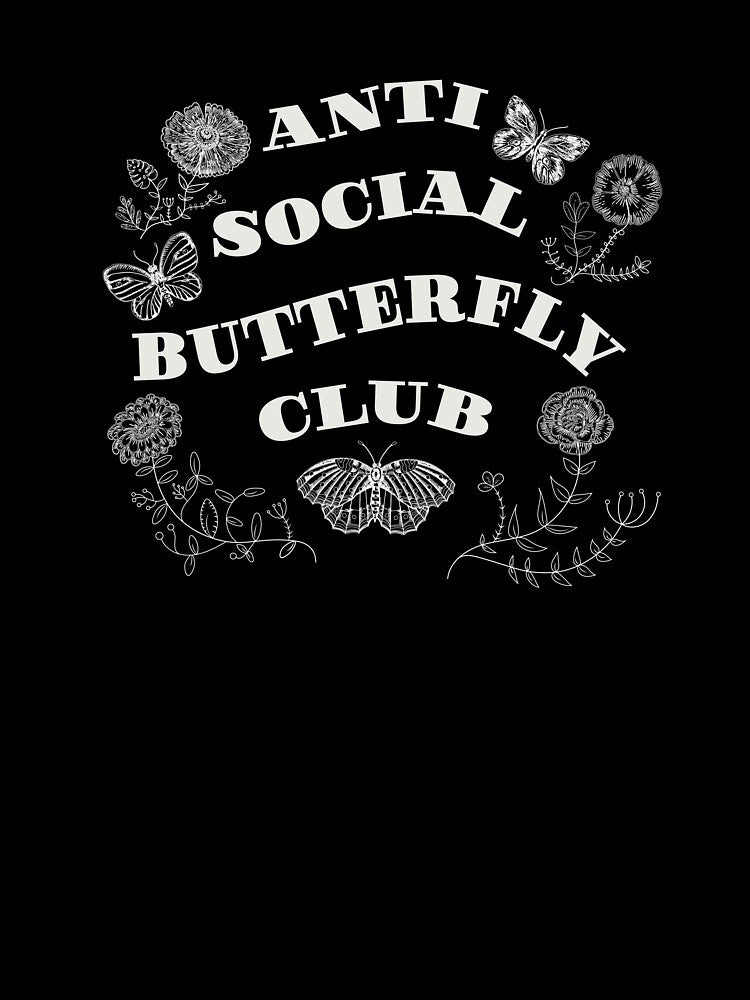 Anti Social Butterfly Club by atrevidaart