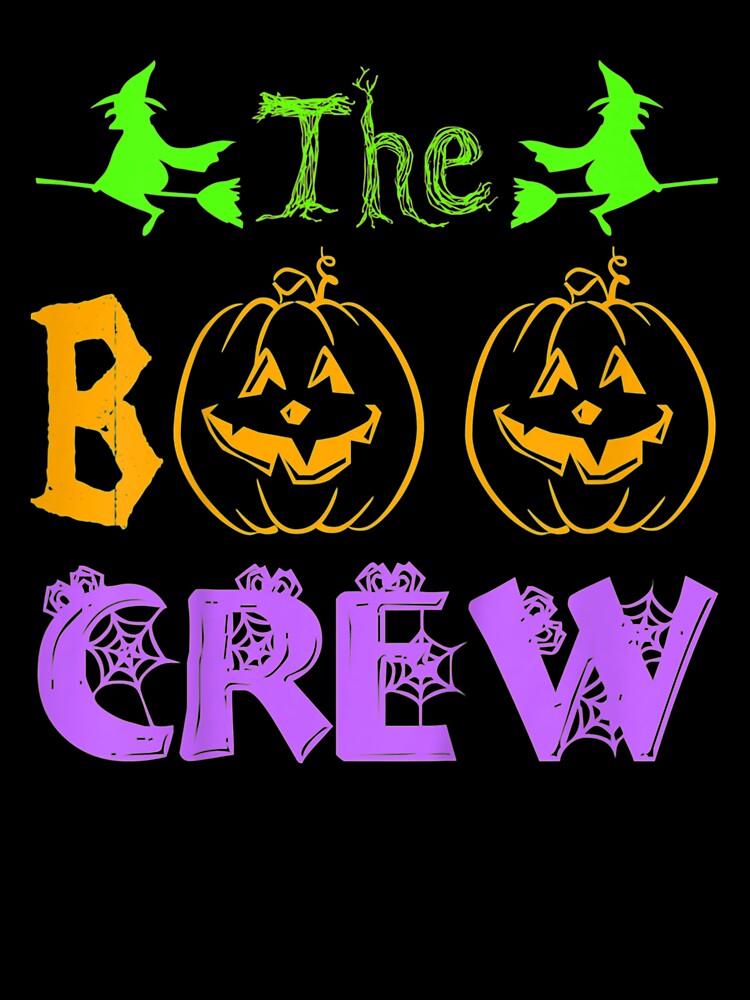 The Boo Crew Halloween Men Women Funny Friends Girls Boys by FideliaShop