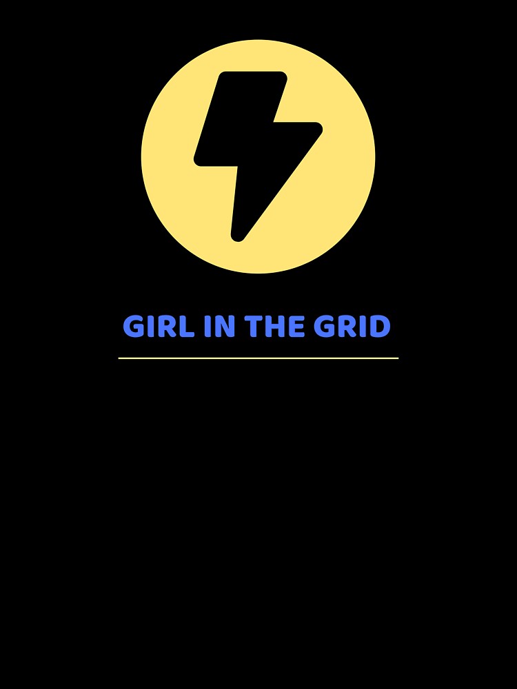 Girl in the Grid Female Electrician by FlyleyShop