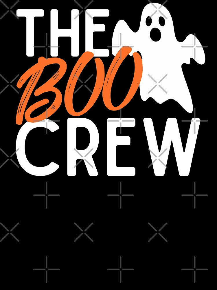The Boo Crew Ghost Sheet Easy Halloween Costume Funny Spooky Outfit by alenaz
