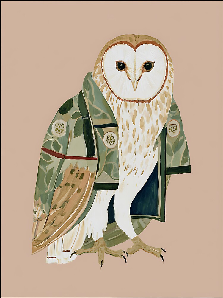 The Cozy Cottagecore Owl by bapupa