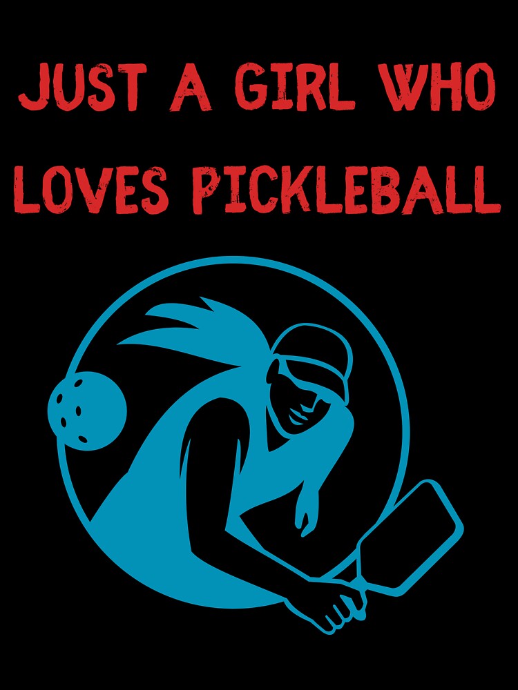 Just a Girl Who Loves Pickleball by Moremon