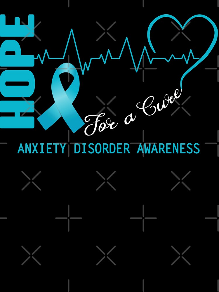 Hope For A Cure Anxiety Disorder Awareness by frechettee