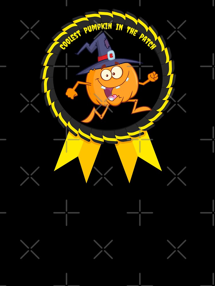 Coolest Funny Scary Cartoon Pumpkin In The Patch N5 by iziskosmos
