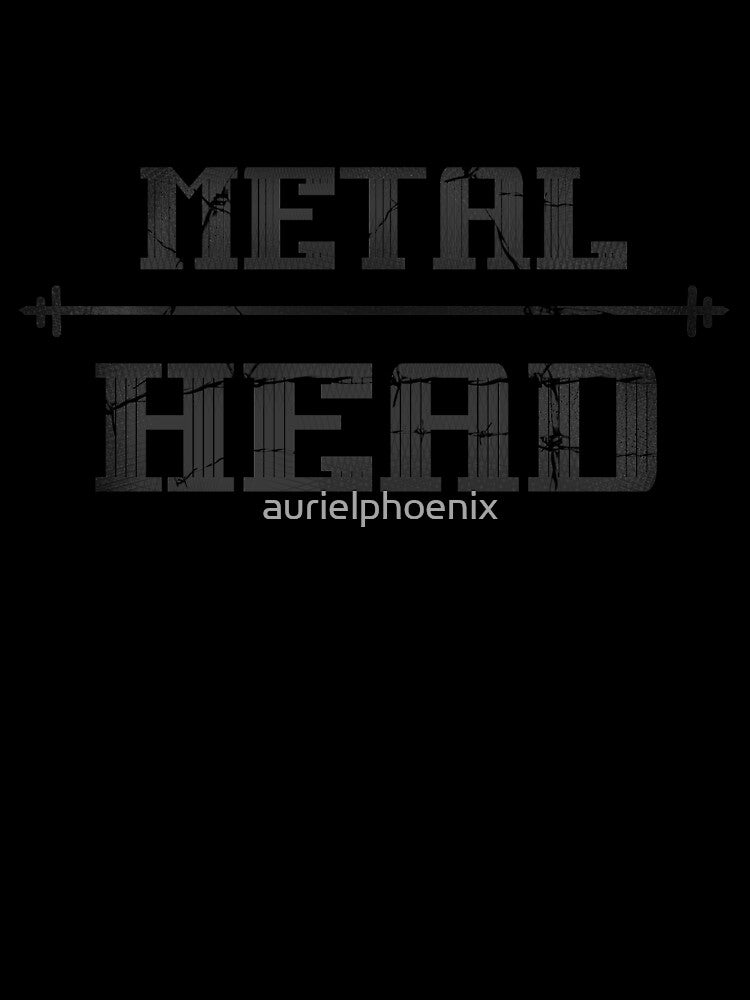 "Metalhead" Metal in Dark Grey by aurielphoenix