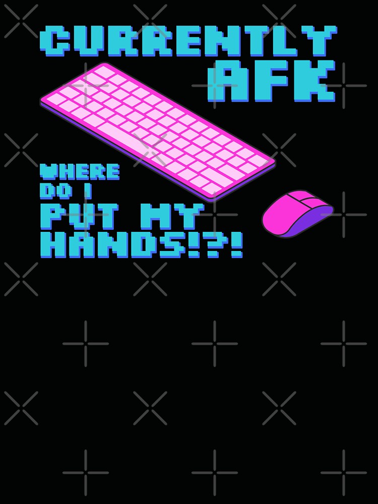 Currently afk, where do I put my hands? by JoseloRochaArt