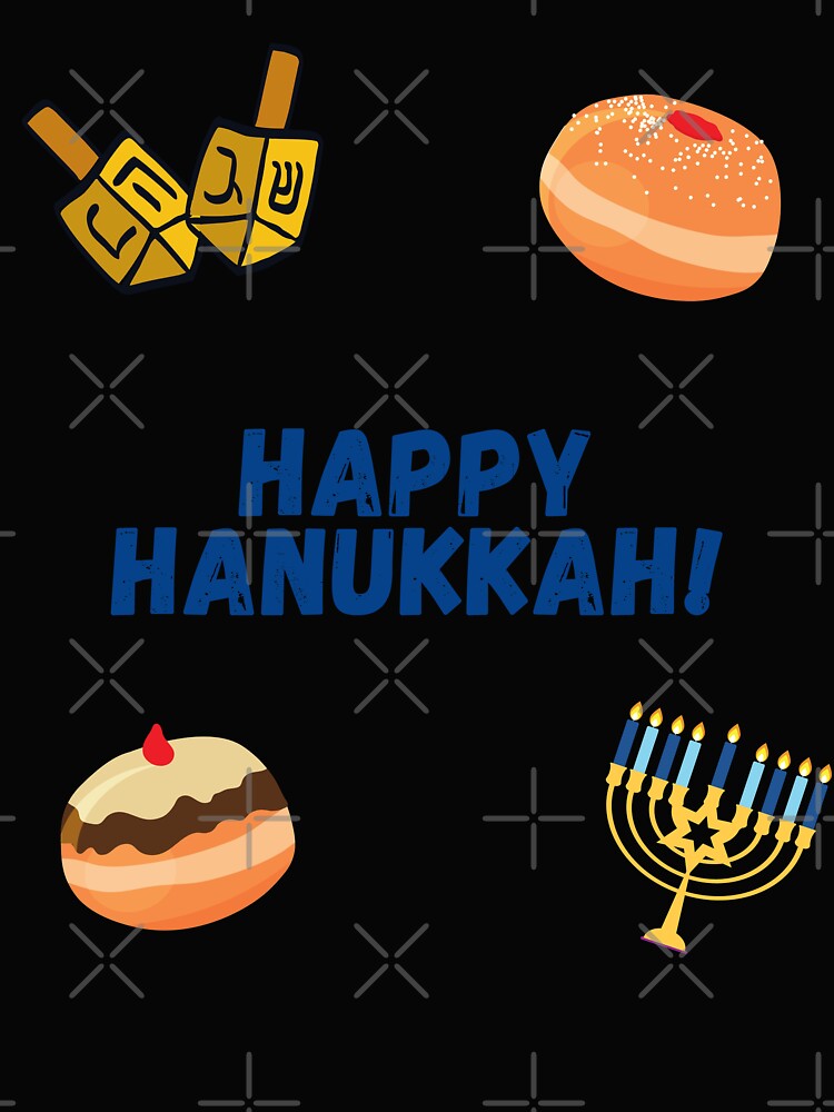 happy hanukkah 2021 dreidel jewish holiday by happinestSHOP