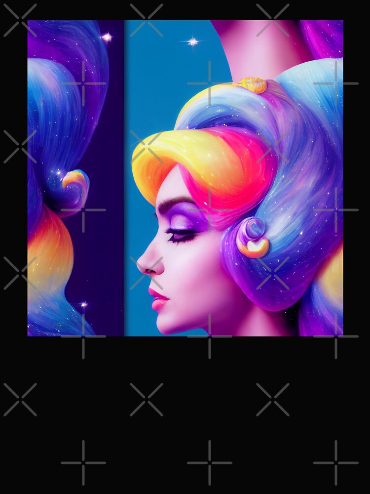 Rainbow Maiden Pattern by SmirkingDesigns