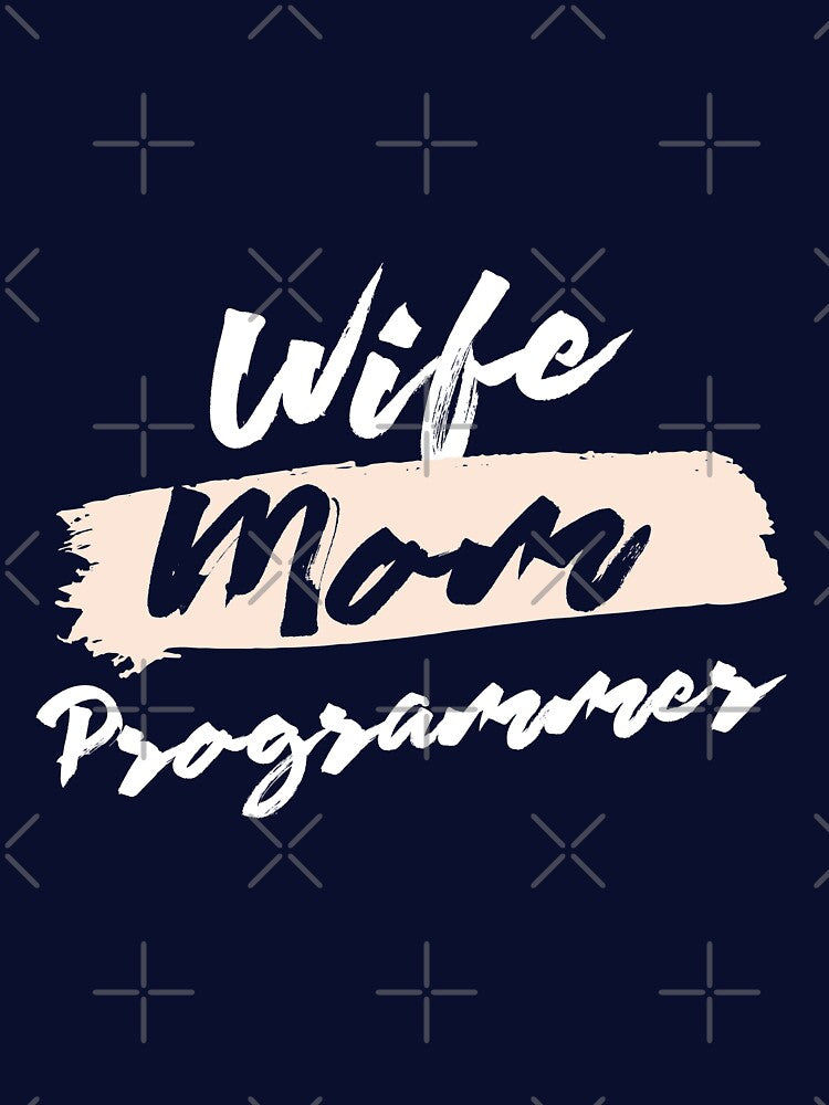 Cute Wife Mom Programmer Gift Idea by betternotes