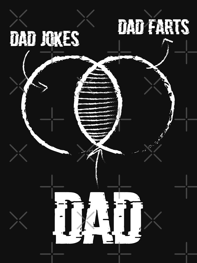 Dad Jokes Dad Farts Funny Dad Graphic Gifts for Father Mens by PrinChic!
