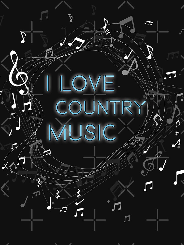 I Love Country Music by ArticaDesign
