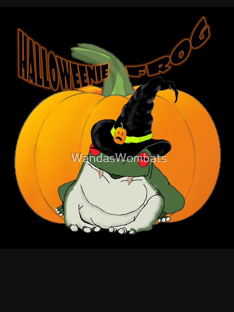 Halloweenie Frog! by WandasWombats