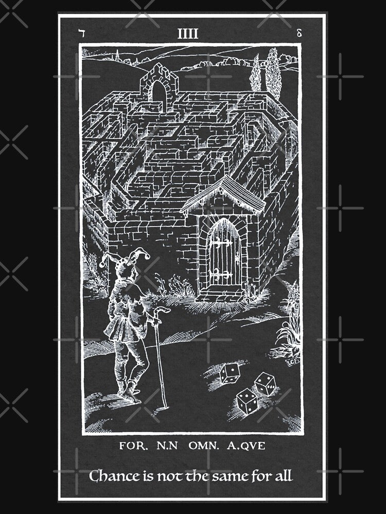 #4 Chance is not the same for all (LCF version, textured) - The Ninth Gate Engraving by Ivan's
