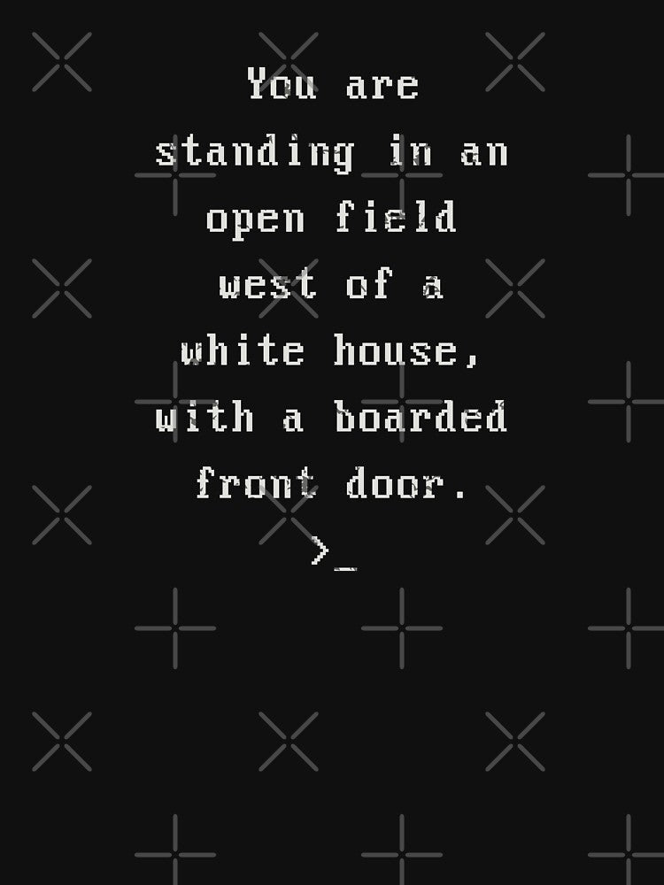 ZORK ADVENTURE TEXT by Madjack Tees Kiwi SuperStore