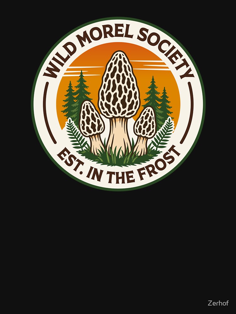 Wild Morel Society | Vintage Mushroom Hunting by Zerhof