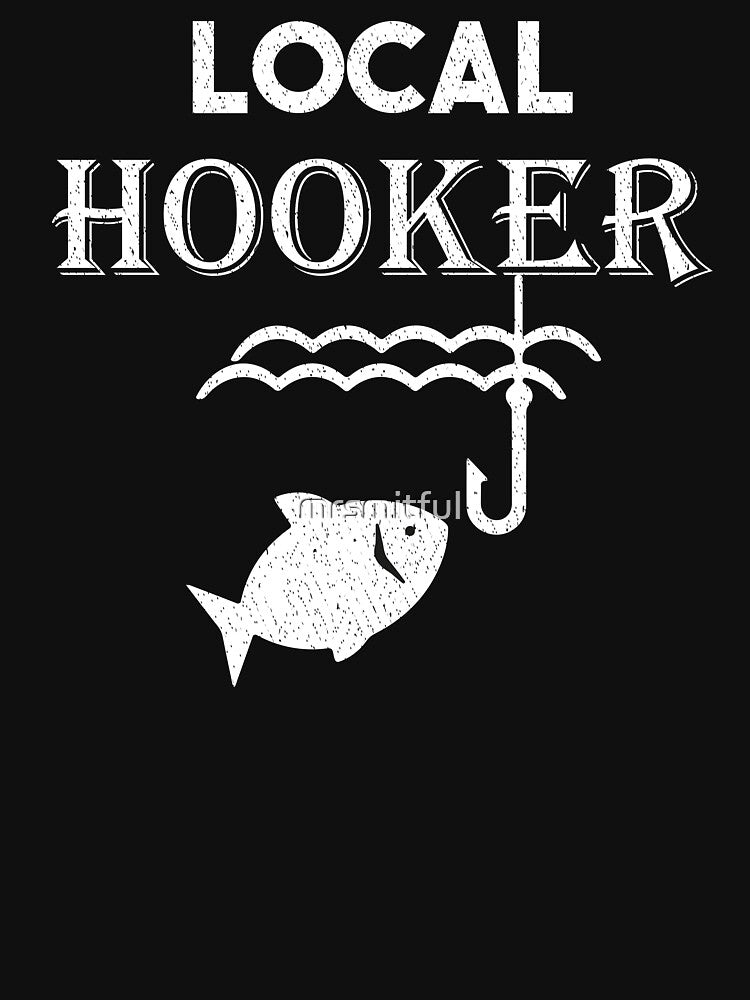Local Hooker - Funny Fisherman Ice Fly Gone Bass Fishing by mrsmitful