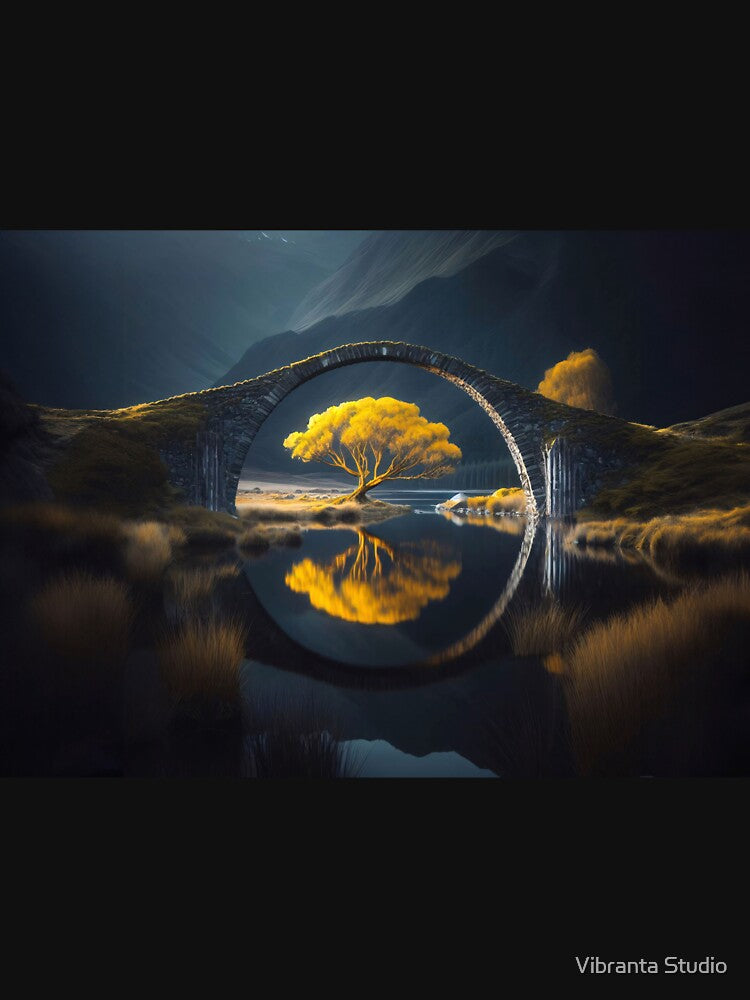 Lone tree by Vibranta Studio