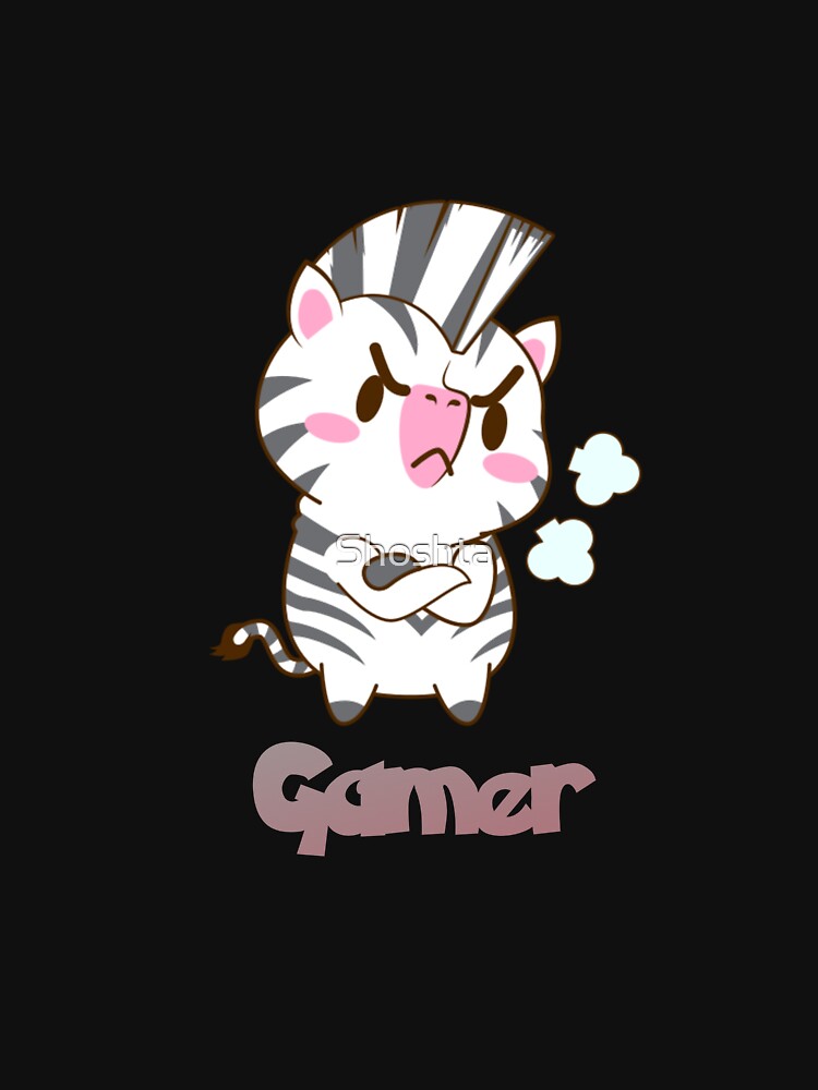 zebra gamer by Shoshta