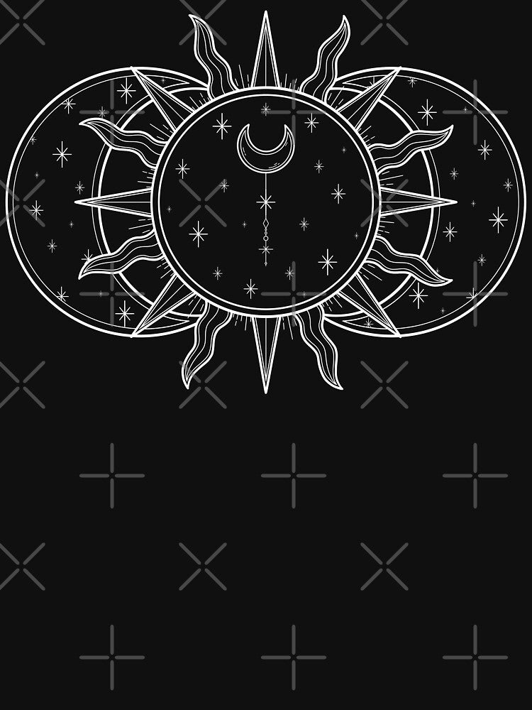 Celestial Sun and Moon and Stars by - kha -