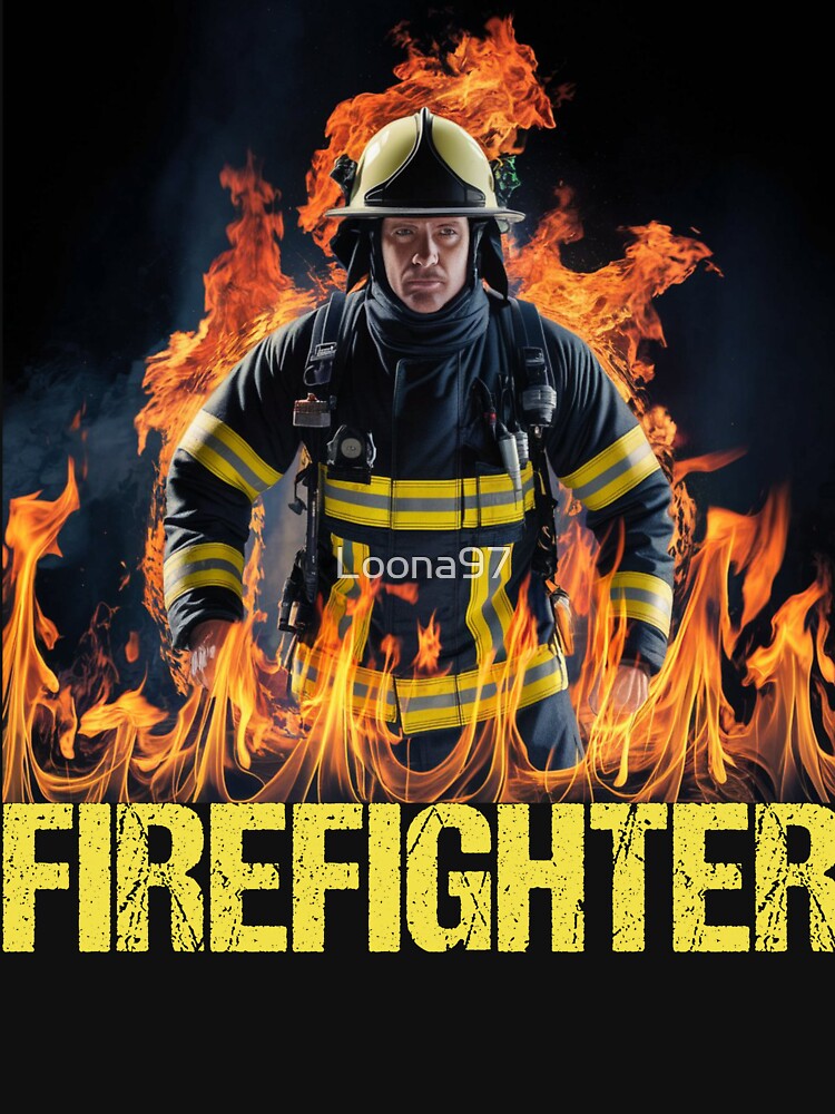 Firefighter Flame Hero Design by Loona97