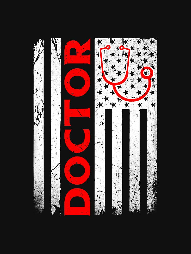 Vintage Distressed Patriotic Doctor by saragrant39