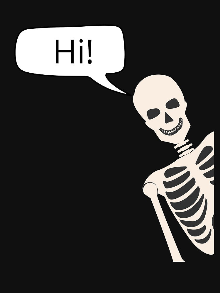 funny skeleton halloween by AlinaTales