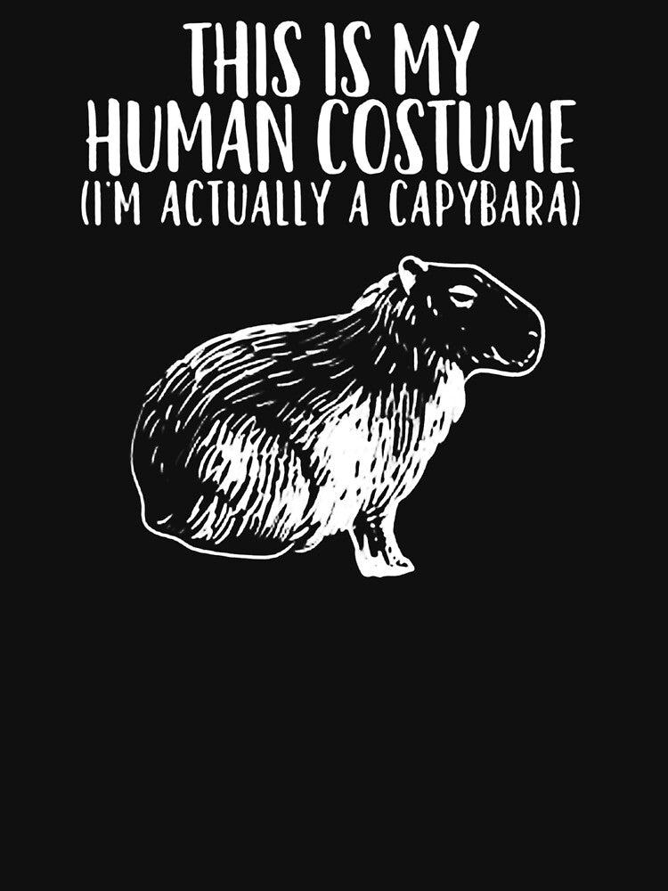 'm Actually A Capybara by jacopnoel