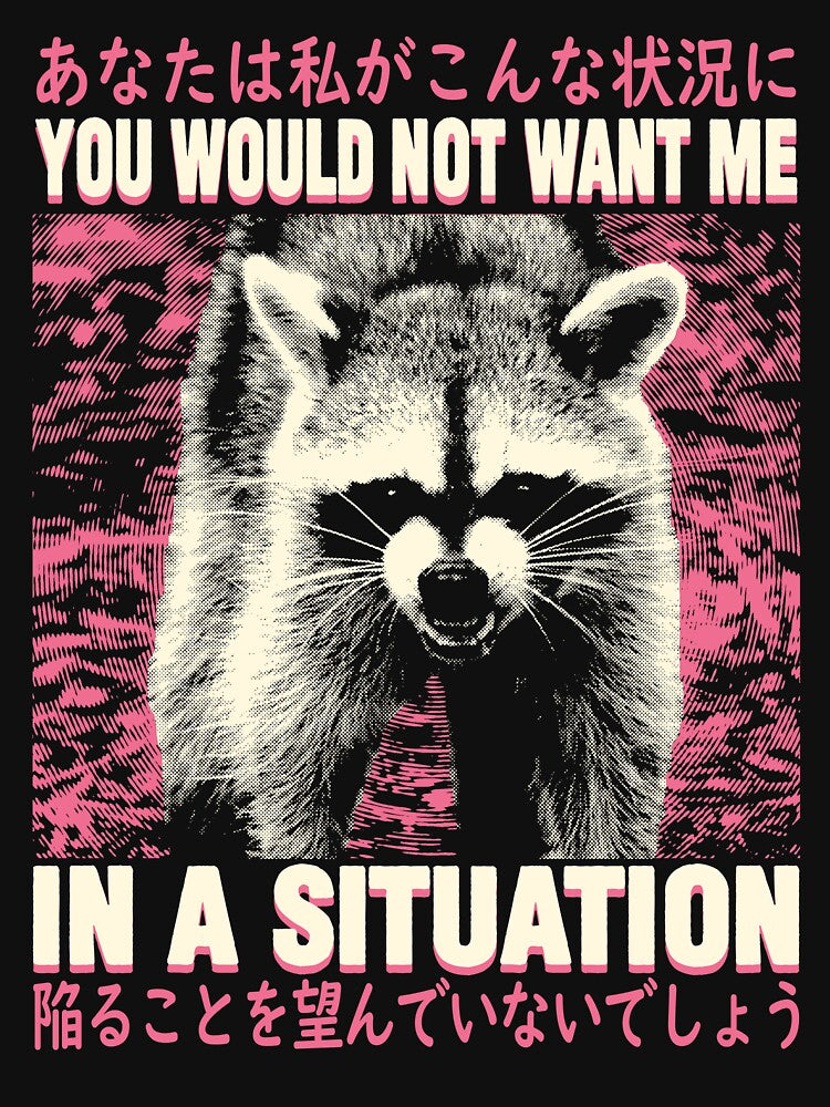 In a situation Raccoon by VintageMedatsu