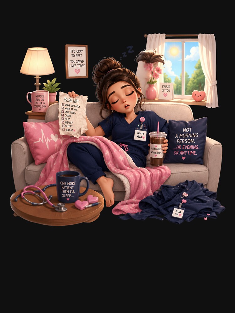 "Planned My Day Off, Slept Through It"  Funny Nurse Quote, Exhausted Nurse Gift, Night Shift Humor by Nurse Craft Studio