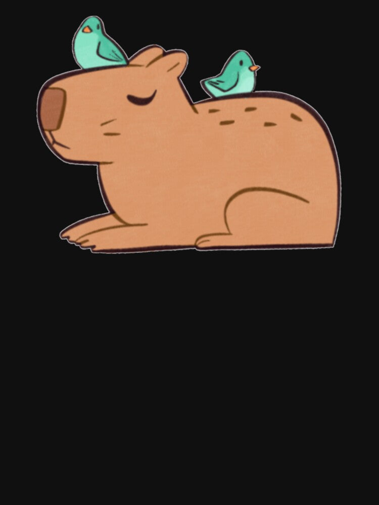 Capybara and friends by huntergentry