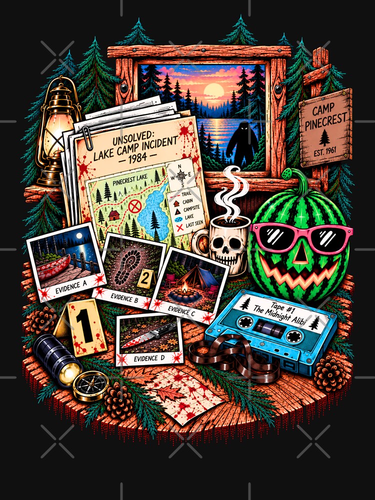 Unsolved Lake Camp Incident 1984 Spooky Summer Tape by BlkFelineThrds