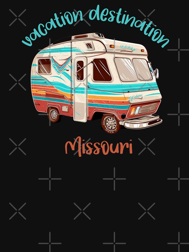 Vacation Destination Missouri T-Shirt by MarqisStudio