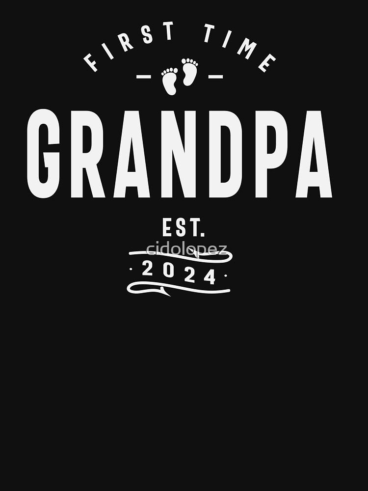 First Time Grandpa 2024 Pregnancy Announcement New Grandpa by cidolopez