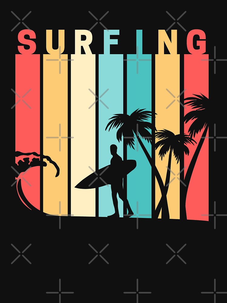 Van with surfboard | Surfing by DinuApparel