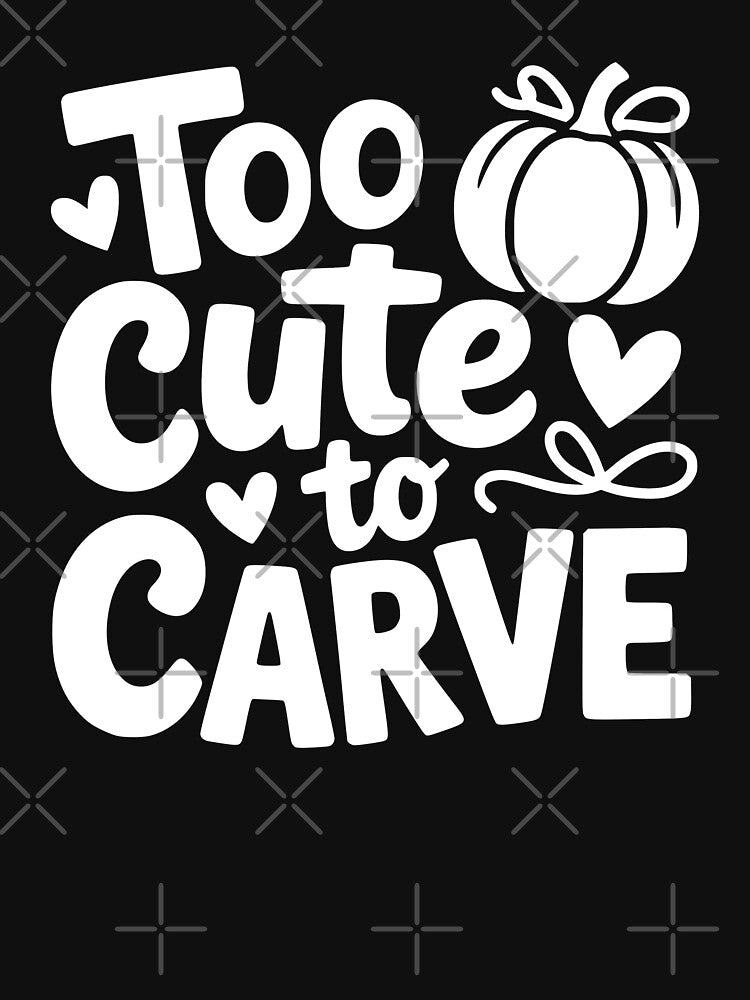 Too Cute to Carve by theartfulaspie