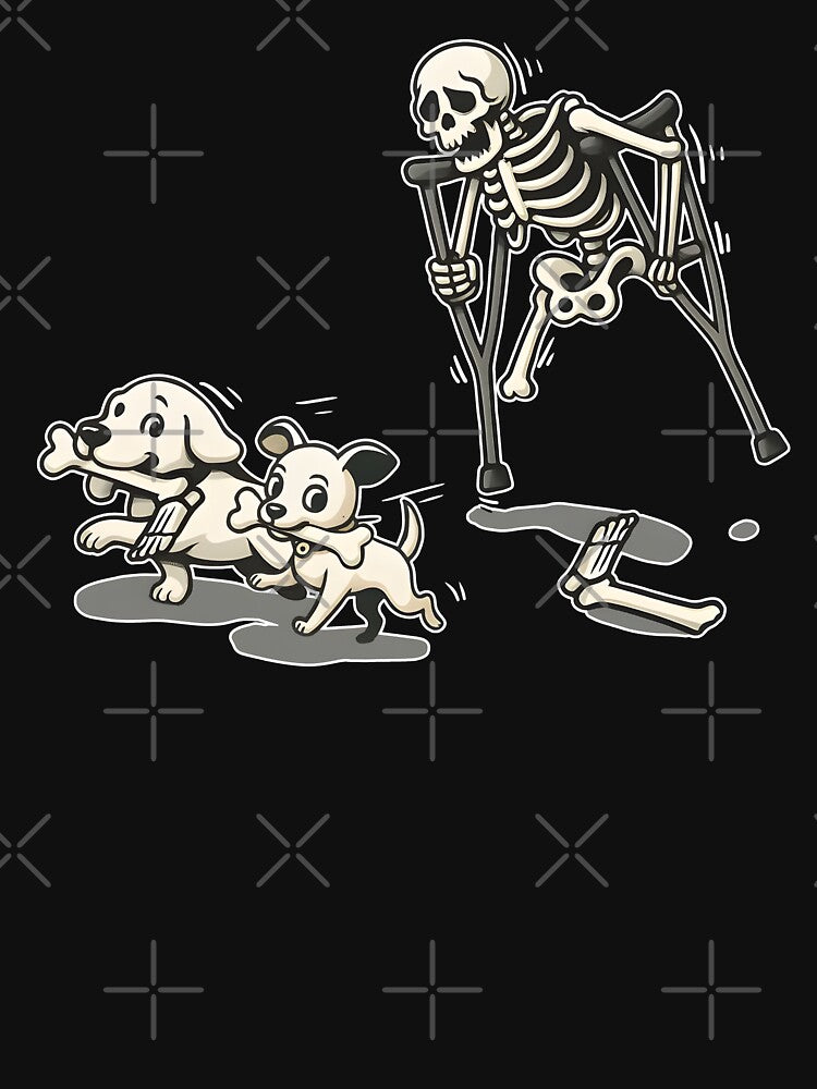 Funny Halloween Skeleton Dog by GuyWithtPie