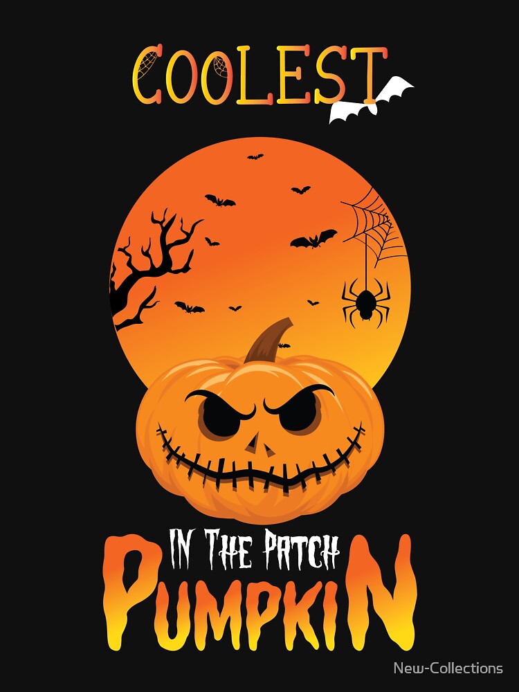 Coolest Pumpkin In The Patch Halloween Boys Girls Gift Kids by New-Collections