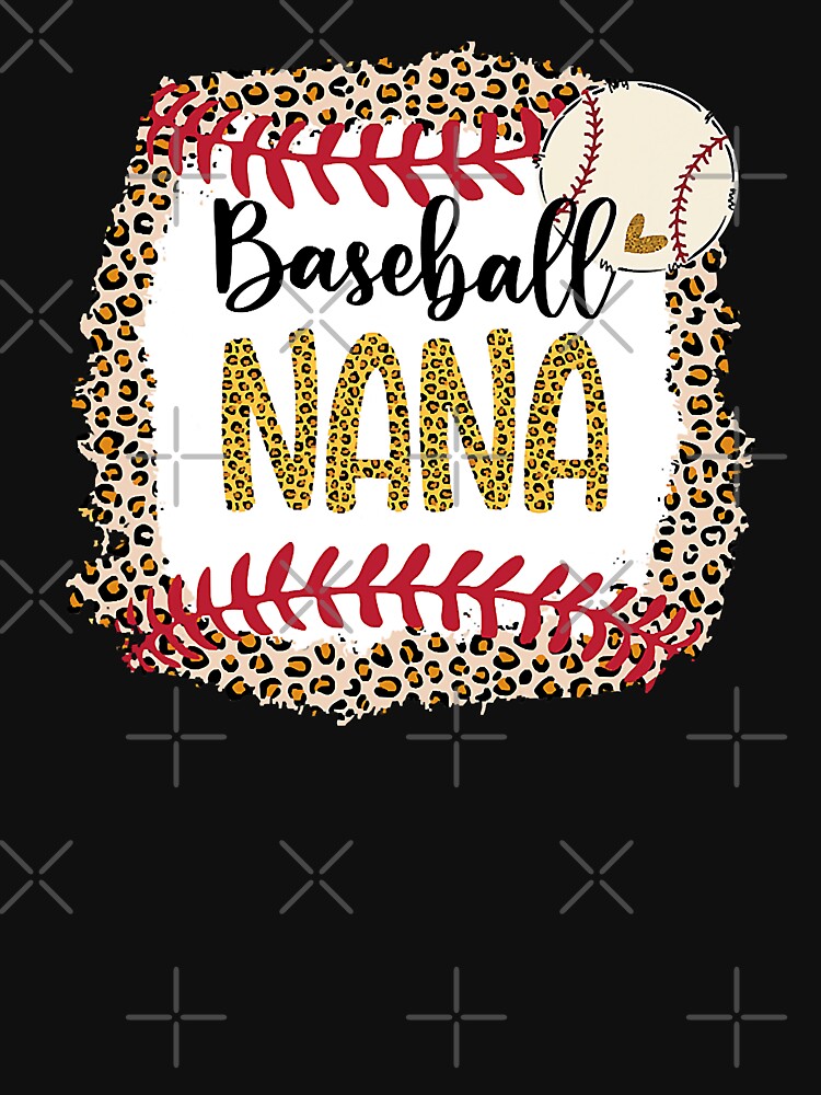 Baseball Nana Leopard Baseball Nana For Mother's Day by MichelSorour