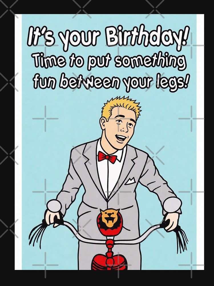 Funny Birthday Bike by bestfunonline