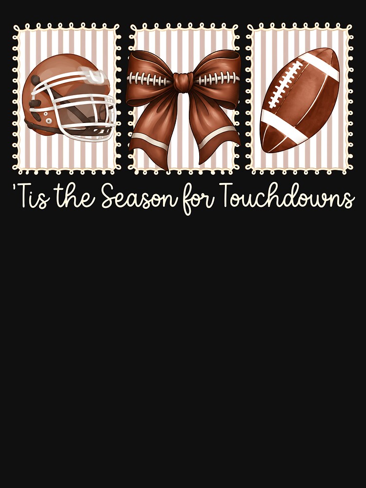 Tis The Season For Touchdowns Football by milomatchart