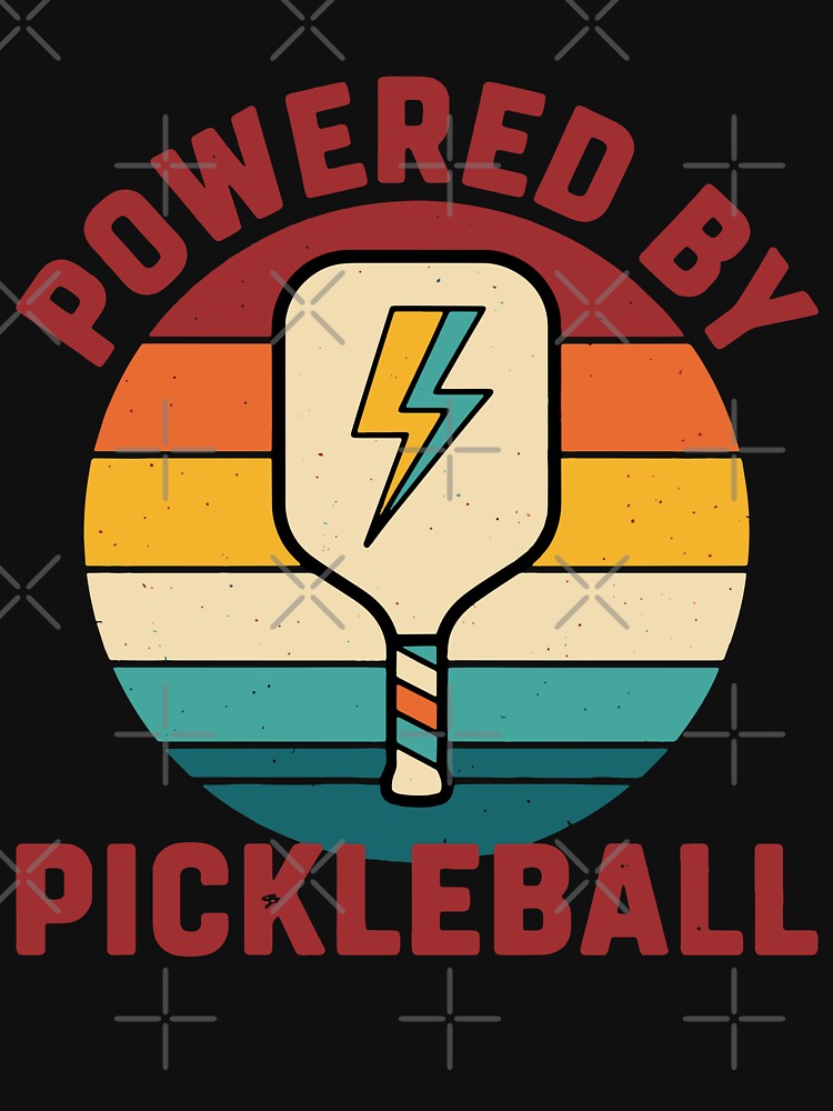 Pickleball Funny Player Powered By Pickleball by LuminOrb