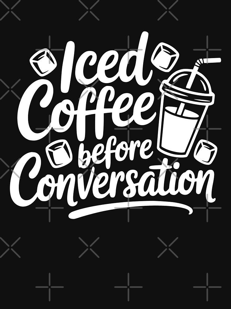 Iced Coffee Before Conversation by theartfulaspie