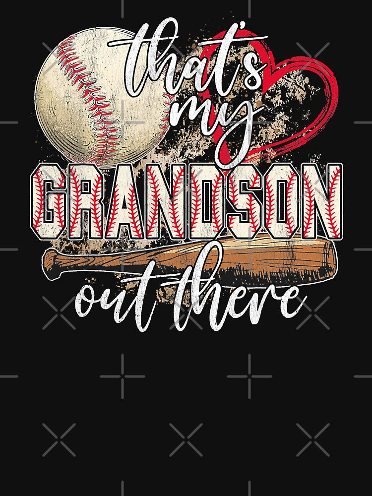 That's My Grandson Out There Baseball Grandma Mother's Day by MichelSorour