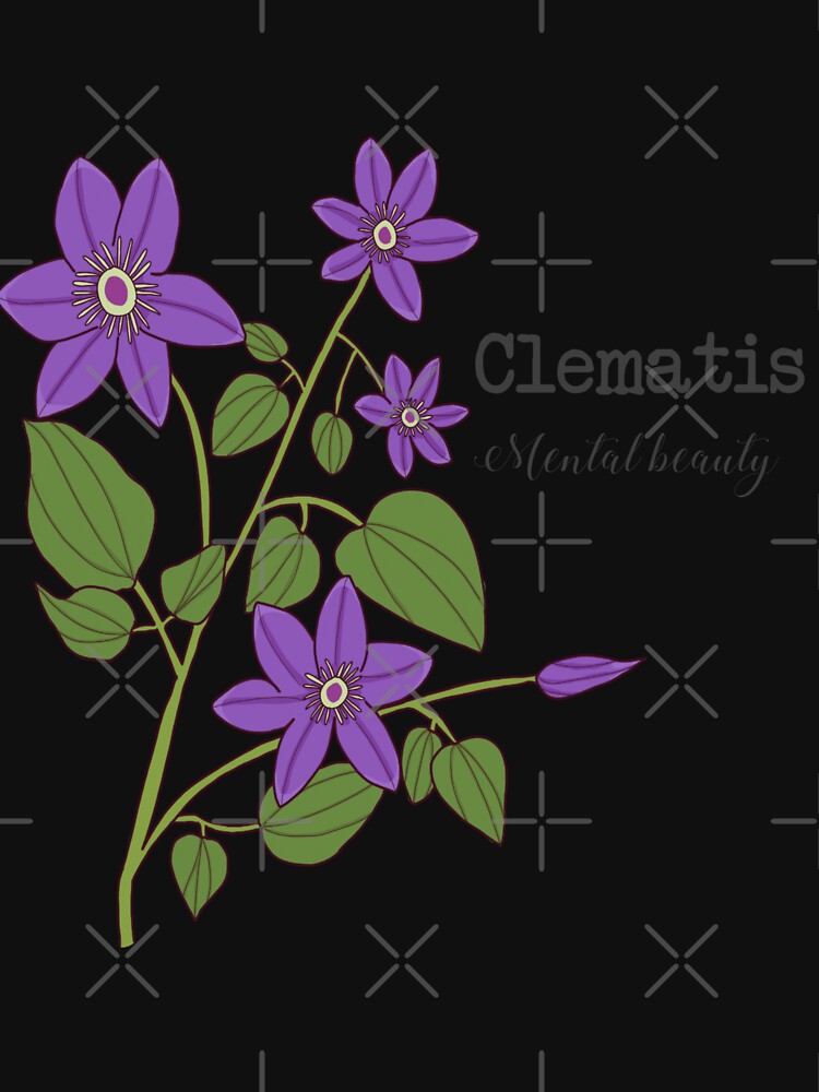 Clematis (mental beauty) by Becky-Marie