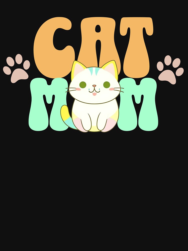 Cat Mom - Cute Cat by BlueCoastPOD