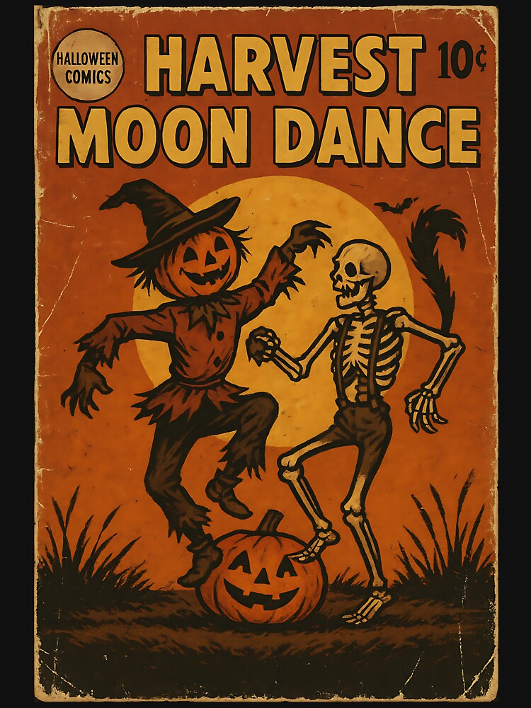 Vintage Halloween Cover: Harvest moon dance by bapupa