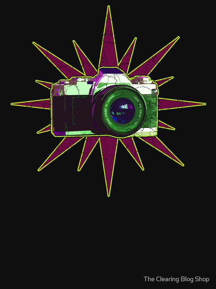 Vintage Camera - Distressed by The Clearing Blog Shop