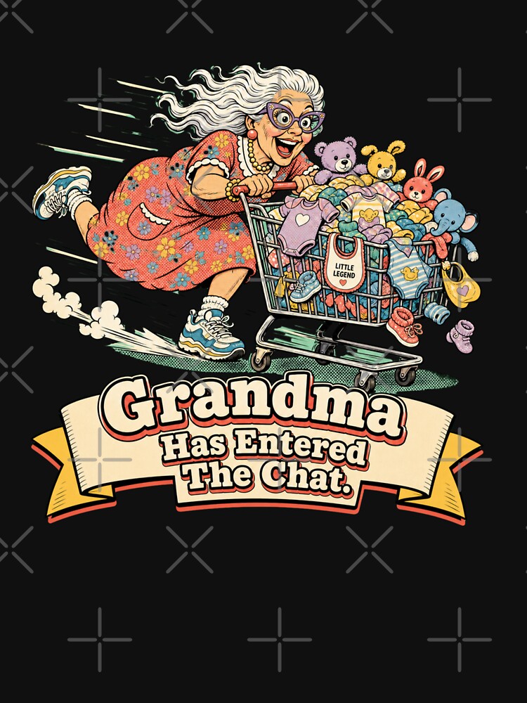 Grandma Has Entered The Chat Funny New Grandma Pregnancy Announcement by freshwear design