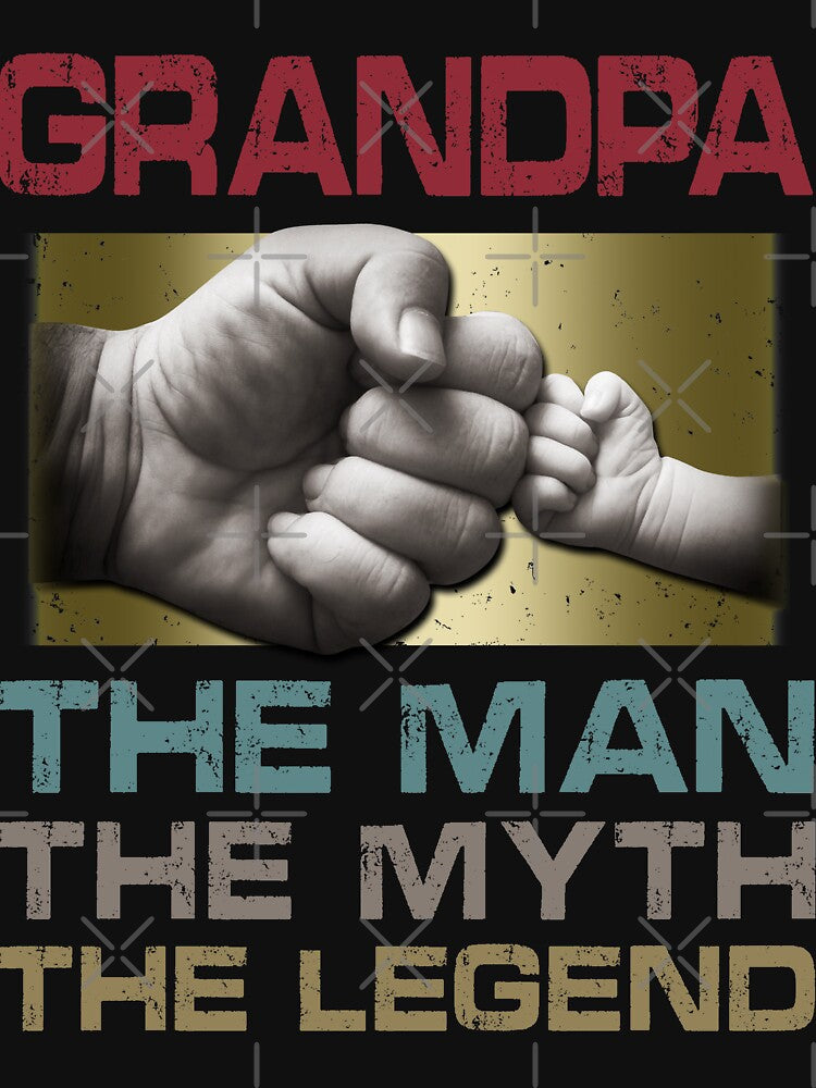 Grandpa The Man The Myth The Legend Matching Family by Andree Lee