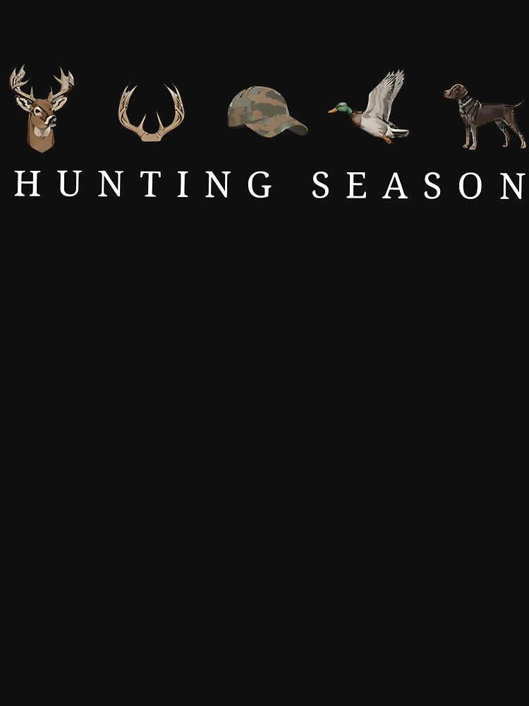 Hunting Season Wildlife Icons Design by cerima